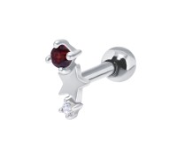 January Birthstone Helix Ear Piercing TIP-3598